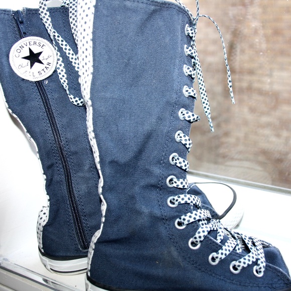 Converse All Star Long XXH shoes Little Girls size 11 1/2 - Picture 1 of 8